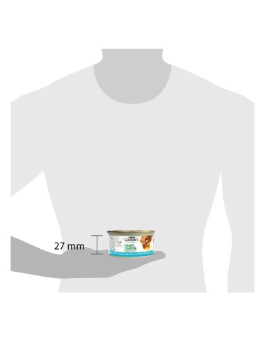 Gourmet Nature's Creations Tonno Pomodori e Riso gr 85 . Cibo Umido Per Gatti