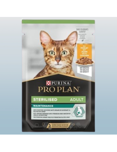 Pro Plan Gatto Busta Sterilised adult  Pollo gr 85. Mangime Umido Per gatti 2