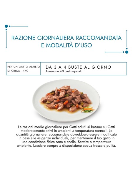 Gourmet Perle Filetti  selvaggina e verdure 85 GR. Cibo Umido per Gatti