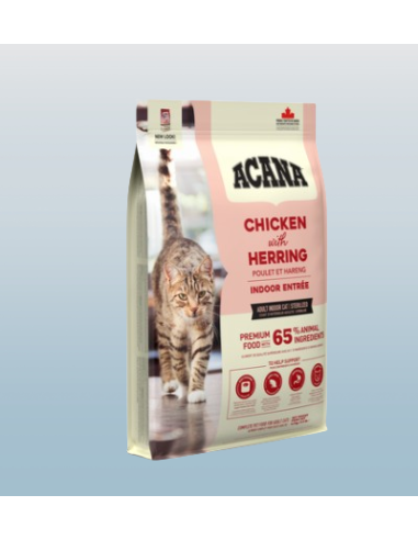 Acana Cat Indoor Entree Sterilizzato kg 1,8. Cibo Secco Per Gatti .