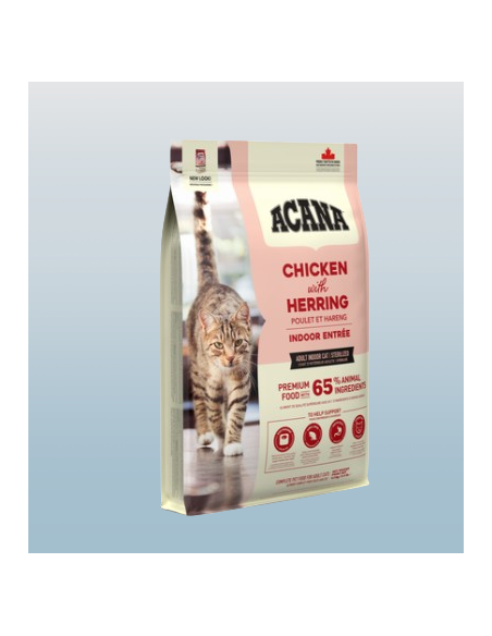 Acana Cat Indoor Entree Sterilizzato kg 1,8. Cibo Secco Per Gatti .