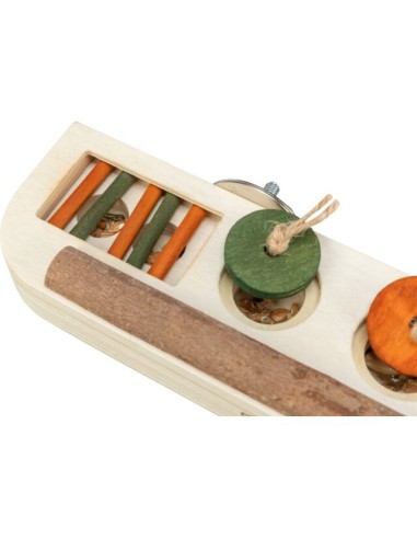 Gioco Snack Legno. Accessori per Uccelli