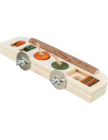 Gioco Snack Legno. Accessori per Uccelli