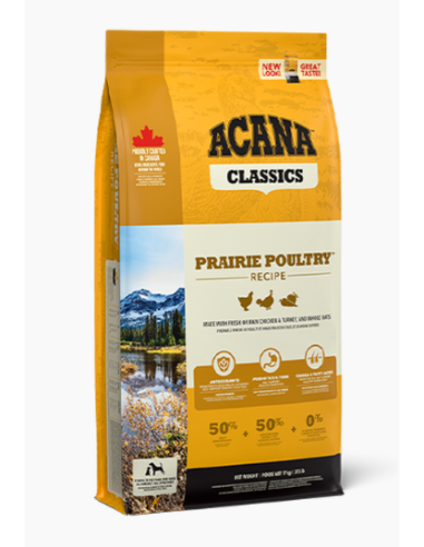 Acana Dog Classic Praire Poultry kg 2. Crocchette per cani