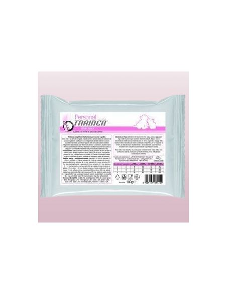 Trainer Personal Dog Baby Milk gr 100. Puppy.