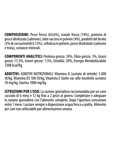 Monge Gift Dog Sticks Puppy/Junior Maiale Fresco con Latte gr.45. Puppy