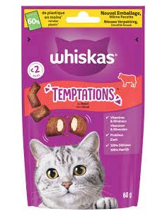 Whiskas Temptation gr 60. Snack per gatti .