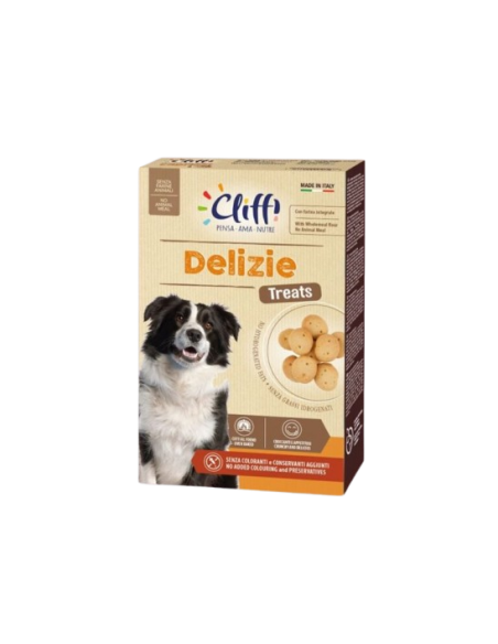 Cliffi Snack Delizie gr 400. Snack per cani