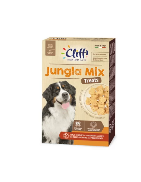 Cliffi Snack Jungla mix GR 400. Snack per cani .