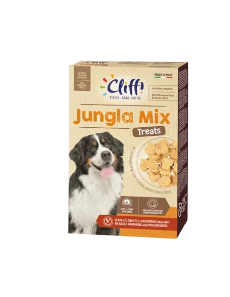 Cliffi Snack Jungla mix GR 400. Snack per cani .