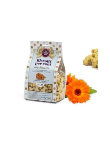 Biscotti La Dolce Vita Gusto Calendula gr 350. Snack per cani