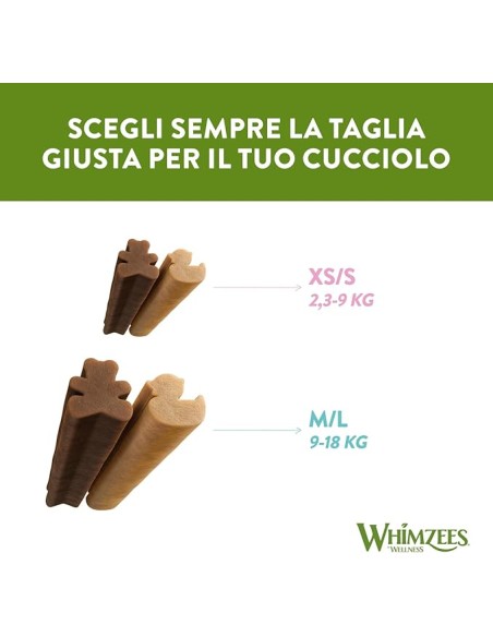 Busta stix Puppy Misura xsmall small 14 pezzi. Puppy