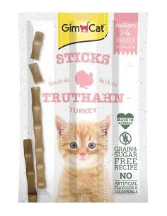 Gimcat Kitten Stik Tacchino 3x3 gr. Snack per gatti 2