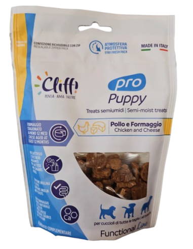 Cliffi Snack Pro Puppy Formaggio gr 100. Puppy- Snack per cani