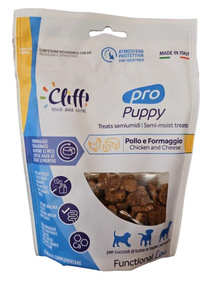Cliffi Snack Pro Puppy Formaggio gr 100. Puppy- Snack per cani