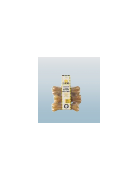 Viking Osso In pelle Bovina  3 PZ 180 GR 12,5 Cm. Snack per cani