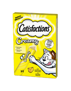 Catisfaction Creamy  Formaggio 4x10 gr. Snack per gatti 2