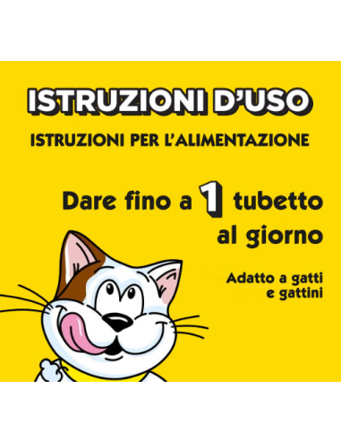 catisfaction Creamy Formaggio 4 x10 gr. Snack per gatti