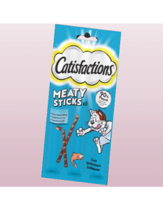 Catisfactions Meaty Sticks Salmone 6x5 gr. Snack per gatti . 2