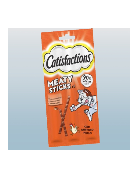 Catisfaction Meaty Stick Pollo 6 x5 gr- Snack per gatti.