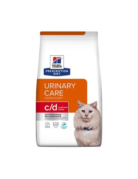 HILL'S feline C/D Urinary Stress Ocean Fish GR.400. Cibo secco per gatti