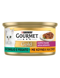 Gourmet Gold Coniglio e Fegato gr 85. Mangime Per Gatti