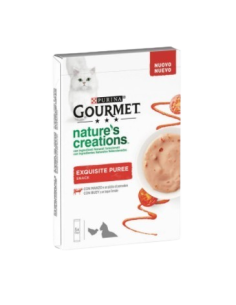 GOURMET NATURE'S CREATIONS exquisite puree MANZO E POMODORO  5X10 GR. 2
