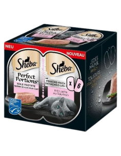 SHEBA perfect portions SALMONE  3x (2 x 37,5 gr.) 2