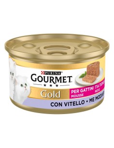Gourmet Gold Gattini Mousse Vitello gr 85. Mangime Per Gattini