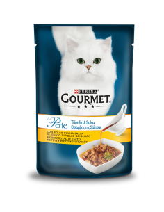 Gourmet Perle  pollo grigliato Trionfo in Salsa 85 GR. Cibo Umido per gatti