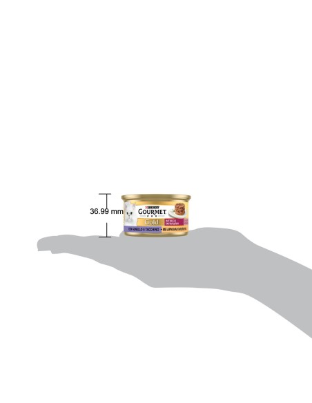 Gourmet Gold Intrecci Di Gusto Agnello e Tacchino gr 85. Mangime Per Gatti