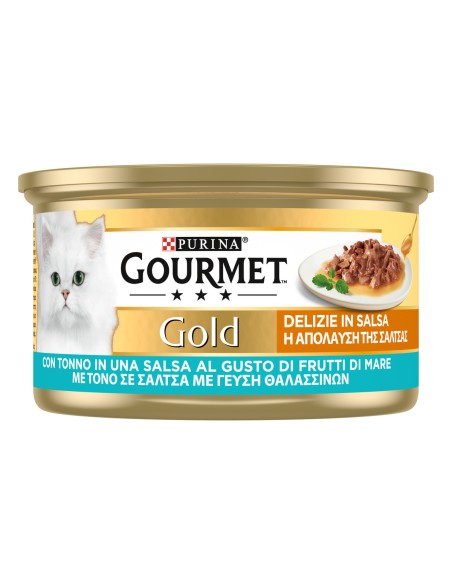 Gourmet Gold Delizie in Salsa Di Tonno gr85 . Mangime Per Gatti