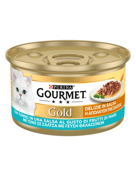 Gourmet Gold Delizie in Salsa Di Tonno gr85 . Mangime Per Gatti