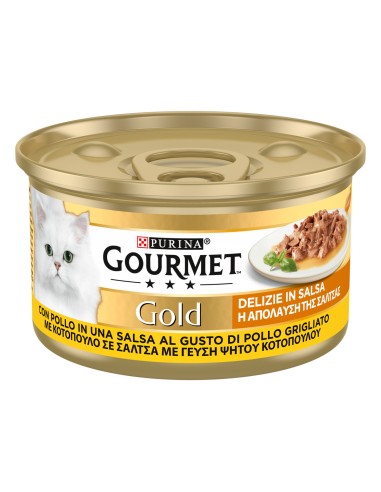 Gourmet Gold Delizie In Salsa Di Pollo Gr 85. Mangime Per Gatti