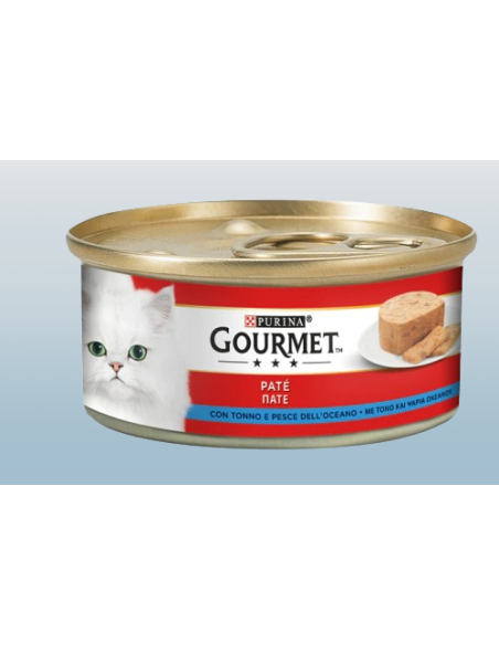 Gourmet Tonno e Nasello gr 195. Mangime Umido Per gatti