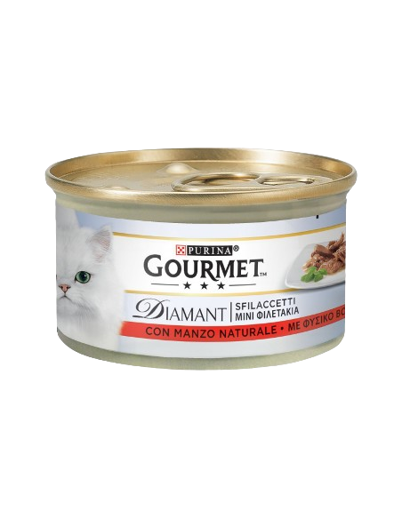 Diamant Manzo Prelibato Gr 85. Cibo Umido Per Gatti