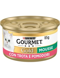 Gourmet Gold Trota e Pomodorini Gr 85 . Alimento Per Gatti 2