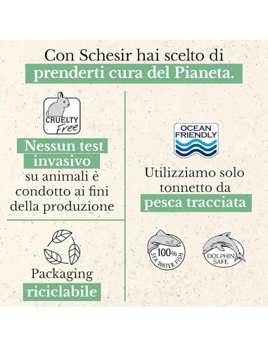 Schesir Tonnetto con Alicette Gr.85 Cibo Umido per Gatti