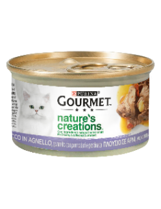 Gourmet Nature's Creations Agnello Pomodori e Pastinaca gr 85. Mangime Per Gatti 2