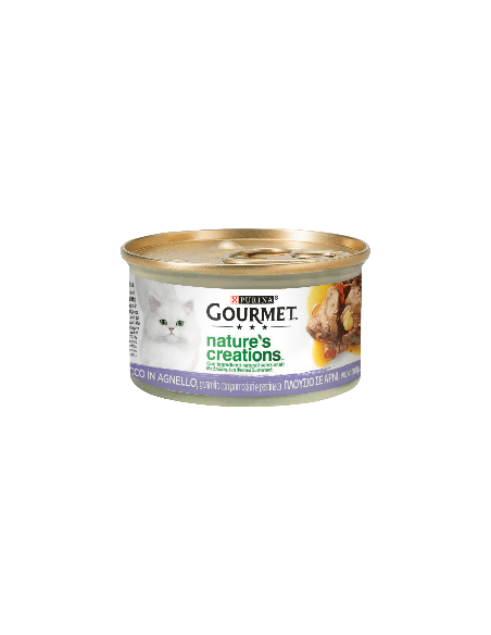 Gourmet Nature's Creations Agnello Pomodori e Pastinaca gr 85. Mangime Per Gatti