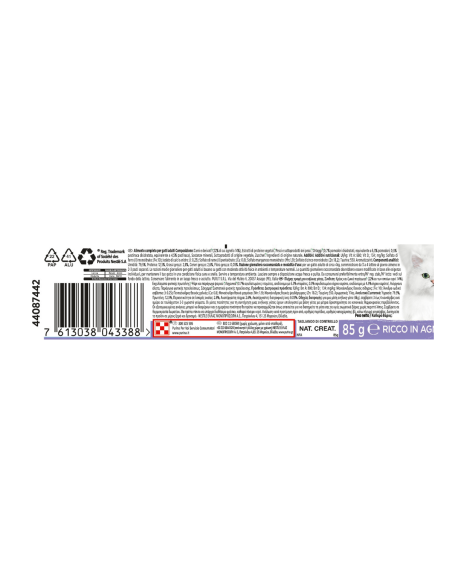 Gourmet Nature's Creations Agnello Pomodori e Pastinaca gr 85. Mangime Per Gatti