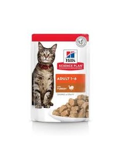 Hill's Feline Busta Adult Tacchino gr 85. Cibo Umido Per Gatti .