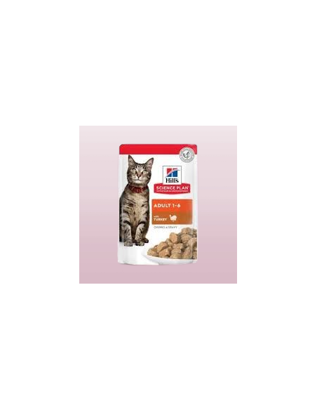 Hill's Feline Busta Adult Tacchino gr 85. Cibo Umido Per Gatti .