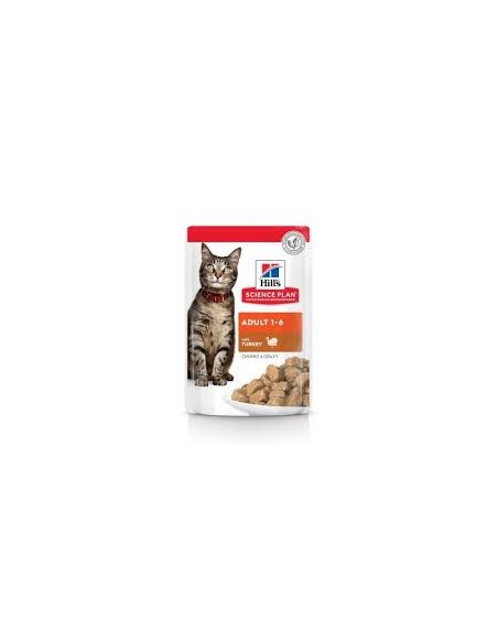 Hill's Feline Busta Adult Tacchino gr 85. Cibo Umido Per Gatti .