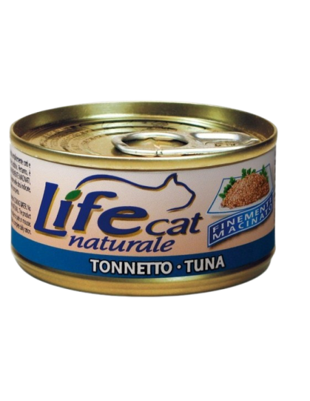 Life Cat Tonnetto Fin. Macinato gr 85. Cibo Umido Per Gatti