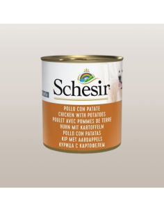 Schesir Pollo e Patate gr 285. Cibo Umido Per Cani.