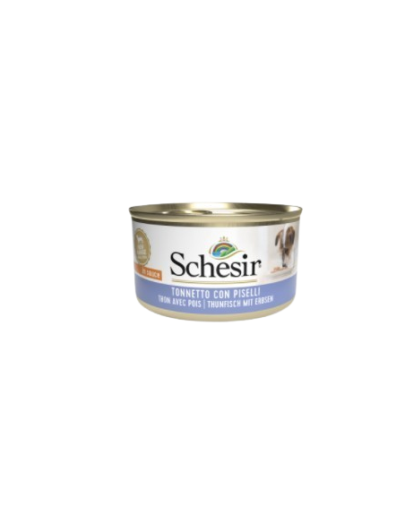 Schesir Dog Tonno e Piselli gr 85. Alimento Per Cani