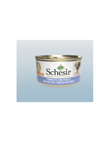 Schesir Dog Tonno e Piselli gr 85. Alimento Per Cani