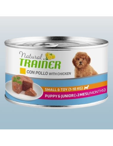 Natural Trainer Dog Small and Toy  Puppy and Junior gr 150. puppy