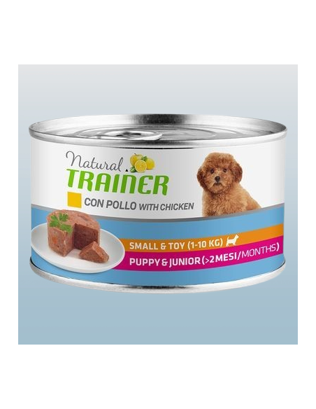 Natural Trainer Dog Small and Toy  Puppy and Junior gr 150. puppy